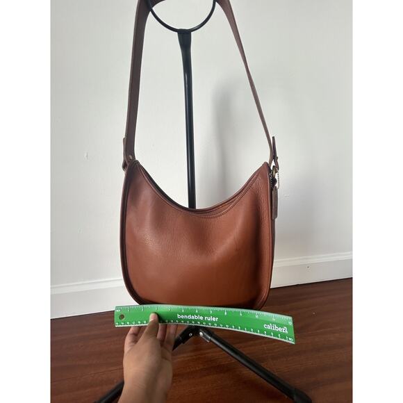 Vintage 90s COACH Becket Crescent Hobo Bag 9920 Shoulder Bag Purse Leather Read! - Picture 10 of 16